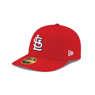 St. Louis Cardinals Gorra | New Era MLB Authentic Collection Low Profile 59fifty Fitted Cap Mexico - Rojos
